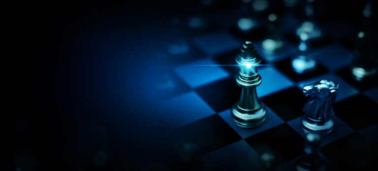 Chess,Board,Game,To,Represent,The,Business,Strategy,With,Competition
